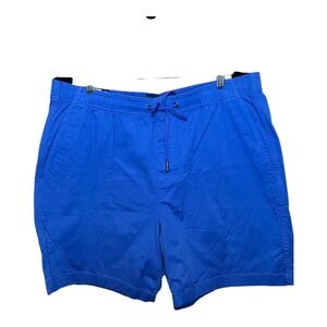 GAP Mens Blue Pull On Shorts Elastic Waist Drawstring Casual‎ Size XL